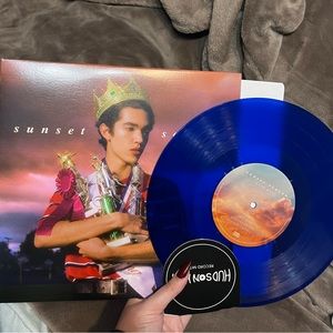 Conan Gray Sunset Season 10” EP Blue Vinyl Record